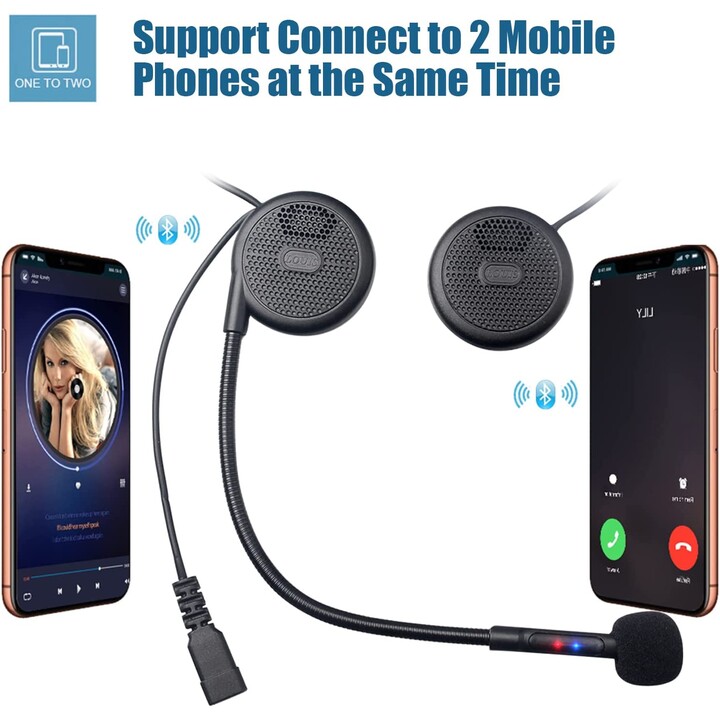 Intercom for Motorcycle FreedConn L1M Wireless Bluetooth