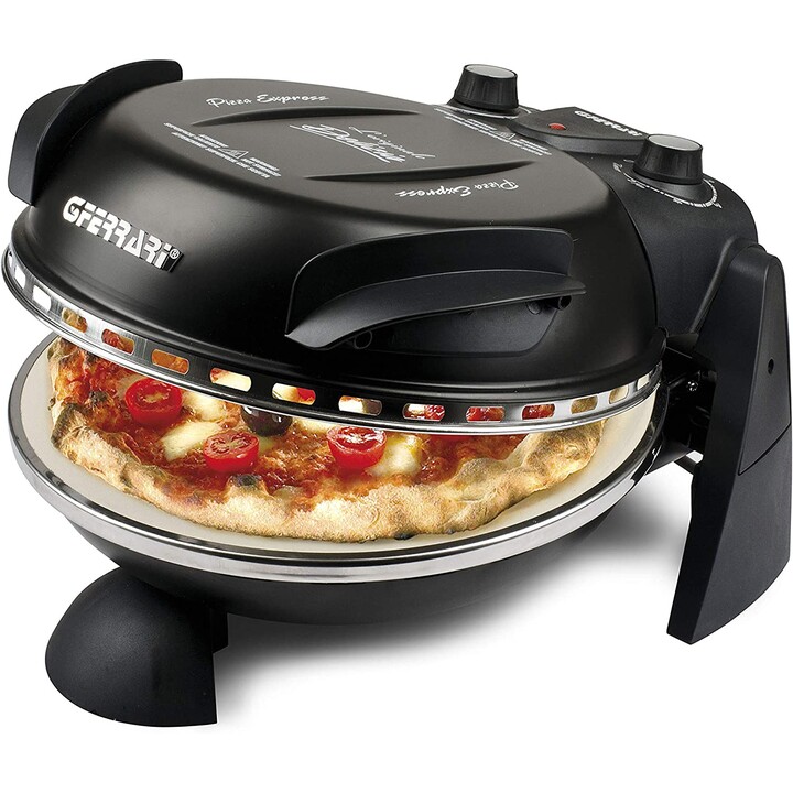 G3 Ferrari Delizia Pizzamacher/Ofen 1 Pizza/Pizzen 1200 W Schwarz