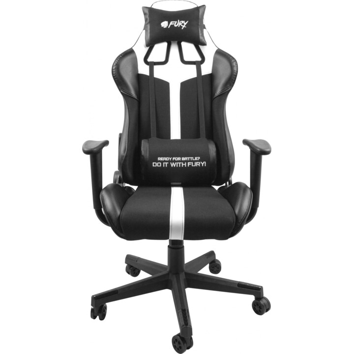 GAMING CHAIR FURY AVENGER XL BLACK AND WHITE