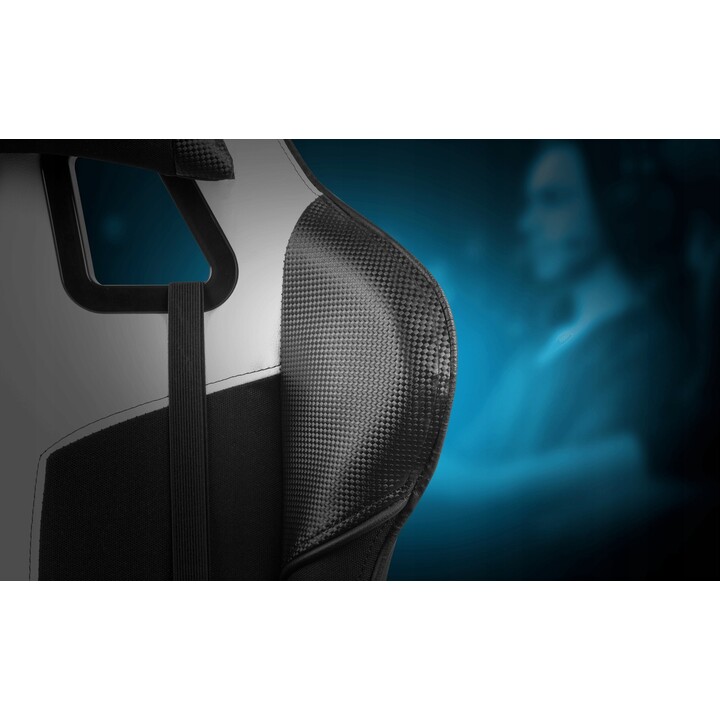 SEDIA DA GIOCO FURY AVENGER XL NERO E BIANCO