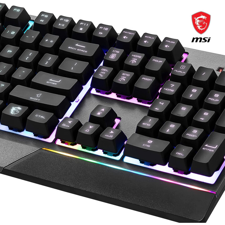 MSI Vigor GK30 keyboard USB QWERTY US International Black