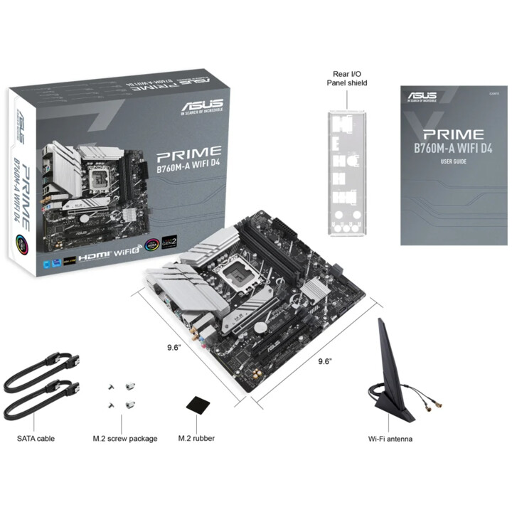 ASUS PRIME B760M-A D4 (WIFI) (1700)