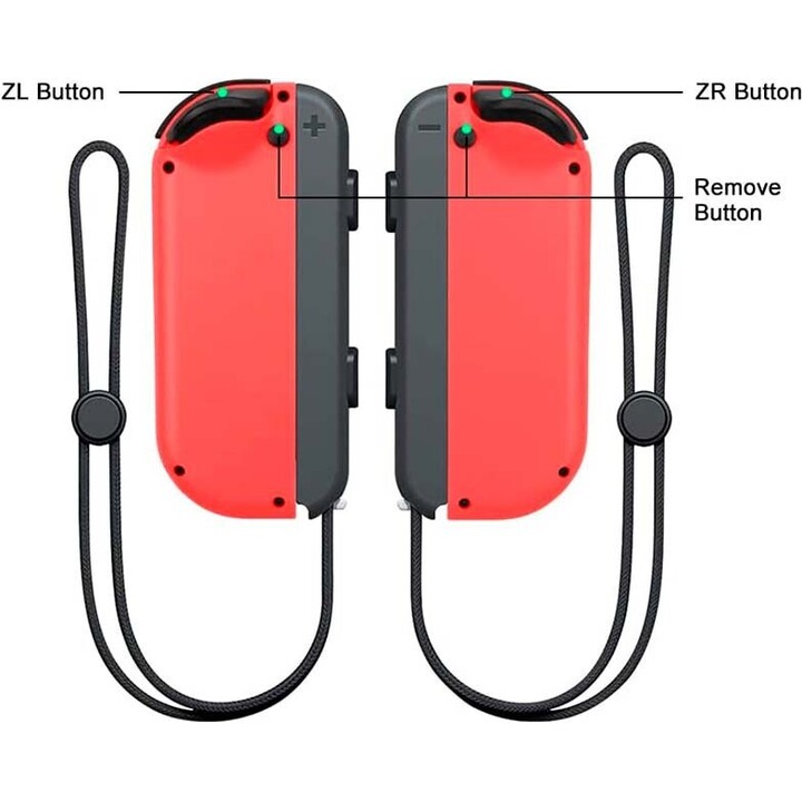 Joy-Con Controller Set Links/Rechts Nintendo Switch kompatibel Rot M