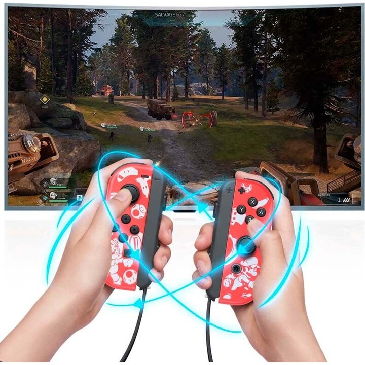 Joy-Con Controller Set Left / Right Nintendo Switch Compatible Red M