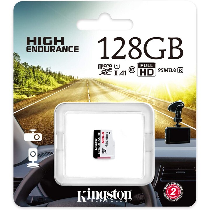 Kingston Technology High Endurance Speicherkarte 128GB MicroSD Klasse 10 UHS-I