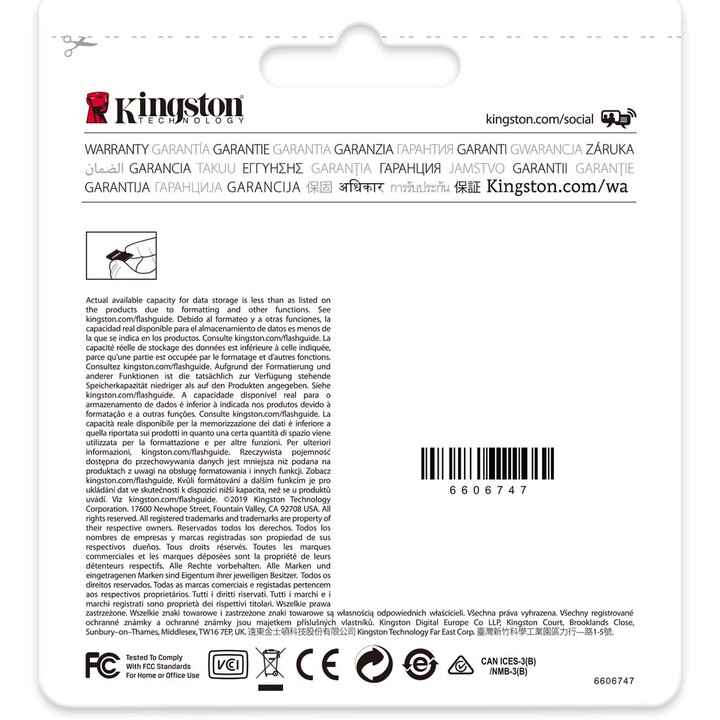 Kingston Technology High Endurance Speicherkarte 128GB MicroSD Klasse 10 UHS-I