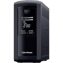 CyberPower Tracer III VP700ELCD-FR Fonte de Alimentação Ininterrupta (UPS) Linha Interativa 700VA 390W 4 Tomadas CA