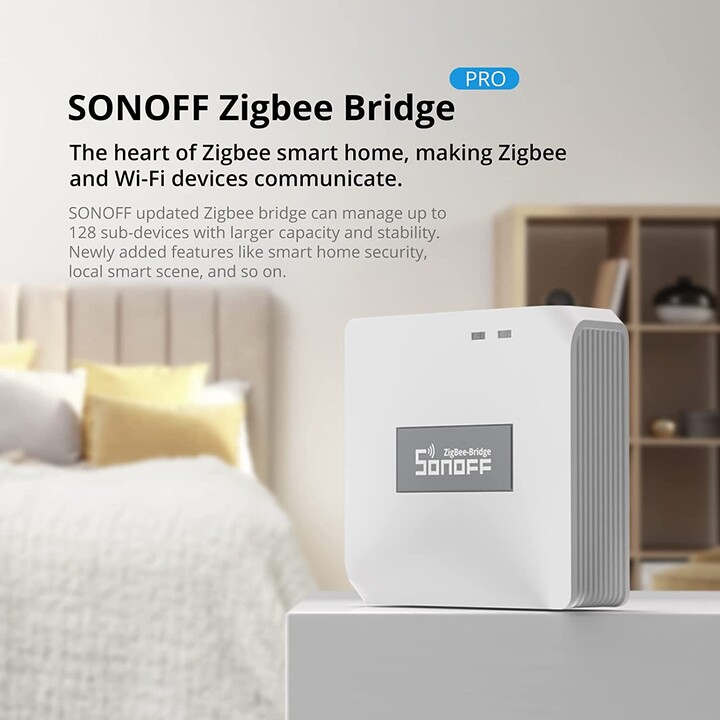 Sonoff Zigbee Bridge-P Gateway mit Batterie