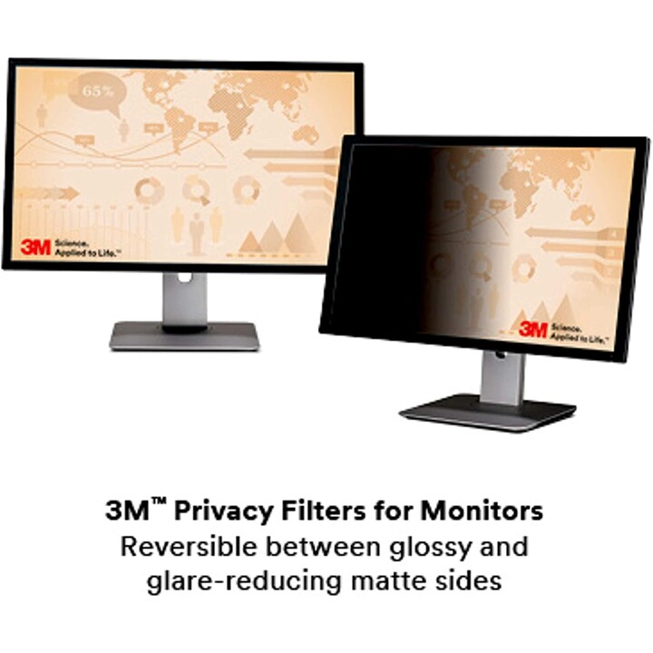 3M Privacy Filter for 24in Monitor, 16:9, PF240W9B