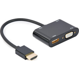 Gembird A-HDMIM-HDMIFVGAF-01 Schnittstellenkarte/Adapter HDMI, VGA