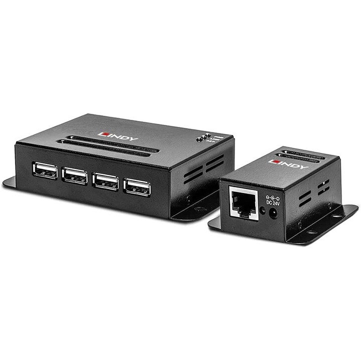 Usb 2.0 cat.5 50m, power over rj45