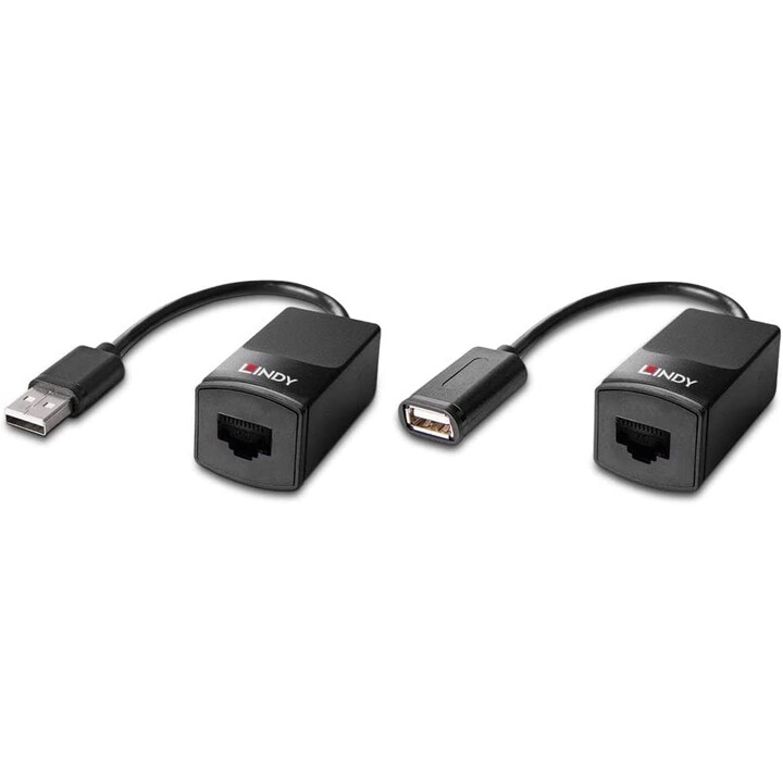Estensore USB 1.1 cat.6 da 60 m di base
