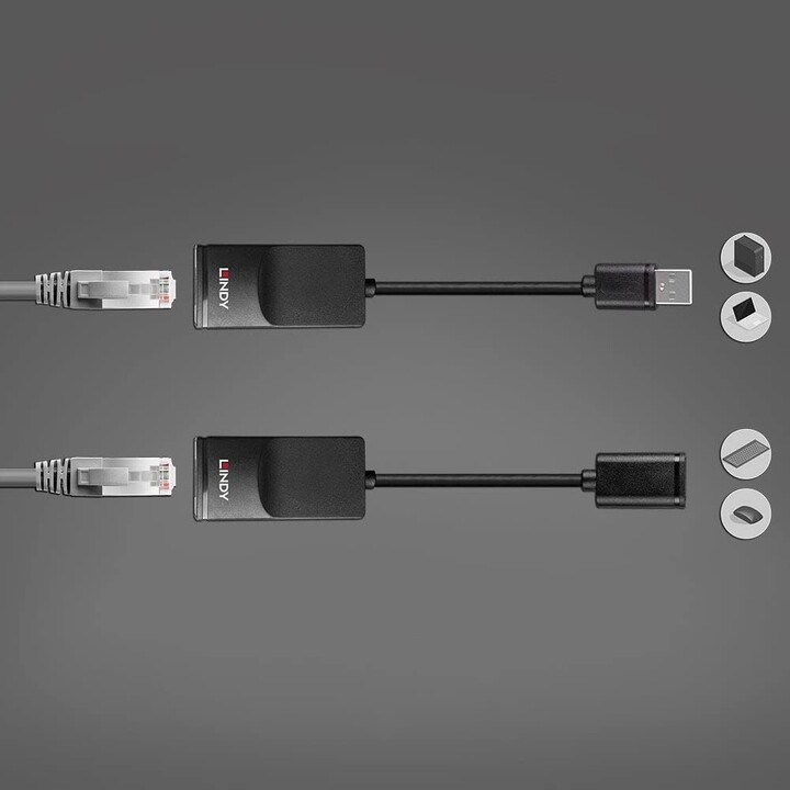 60m usb 1.1 cat.6 extender basic