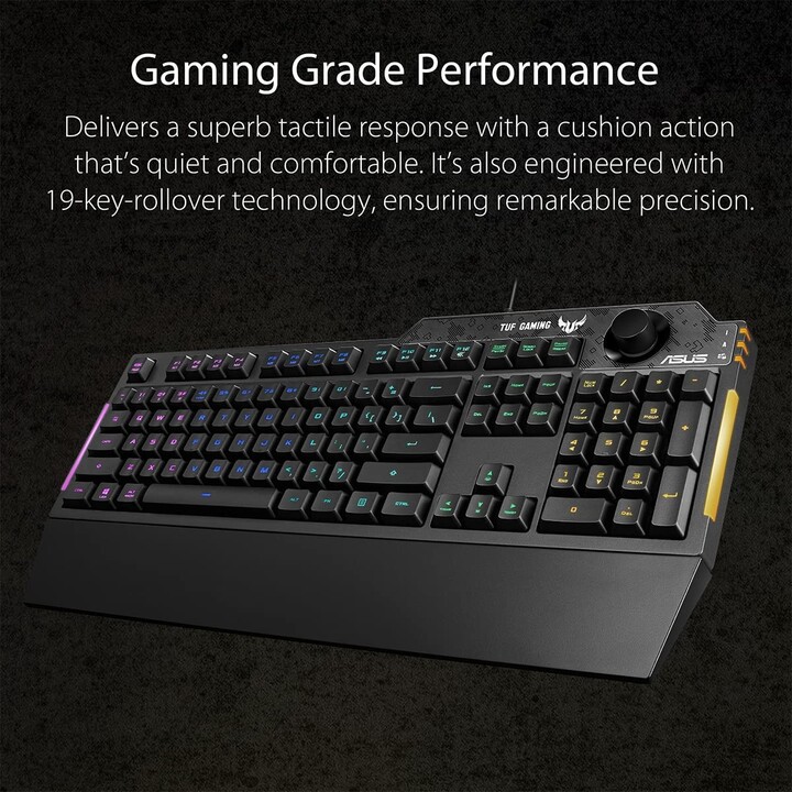 Asus TUF Gaming K1 RGB - Teclado