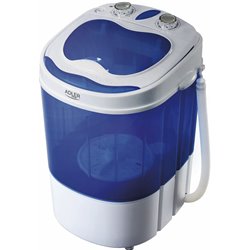 Adler AD 8051 lavadora Carga superior 3 kg Azul, Blanco