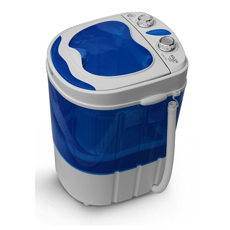 Adler AD 8051 lavadora Carga superior 3 kg Azul, Blanco