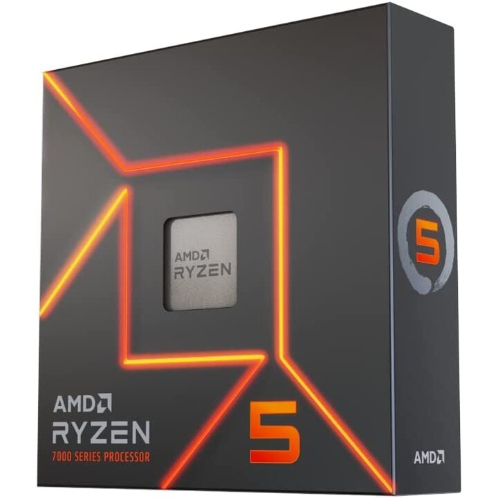AMD Ryzen 5 7600X Box AM5 (4,700GHz) 100-100000593WOF