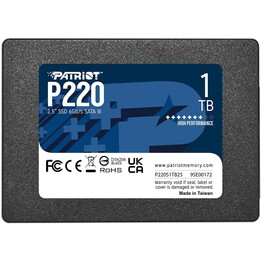 Ssd Patriot P220 1Tb Sata 2,5
