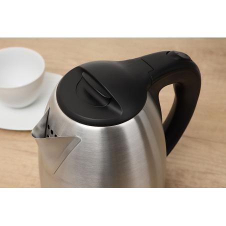 ELDOM Hervidor de acero HUMI, 1800 W, capacidad 1,7 l, vitrocerámica