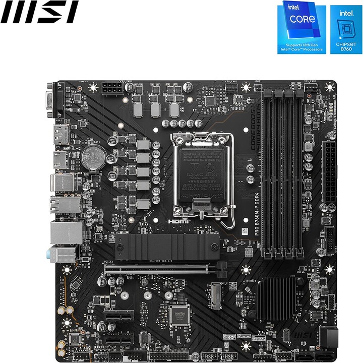 MSI PRO B760M-P DDR4 (1700)