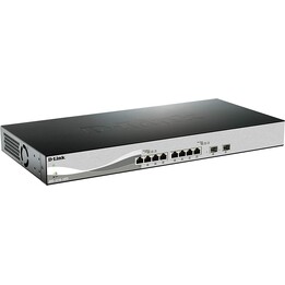 D-Link DXS-1210-10TS, commutateur Ethernet géré L2/L3 10 Gb (100/1000/10000), 1U, noir, argent