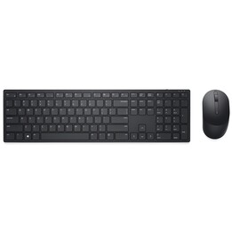 Set tastiera e mouse Dell KM5221W nero (wireless, USB, QWERTZ, ottico)