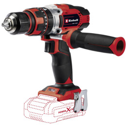 Einhell TE-CD 48 Keyless 1500 RPM Preto, Vermelho 1,41 kg