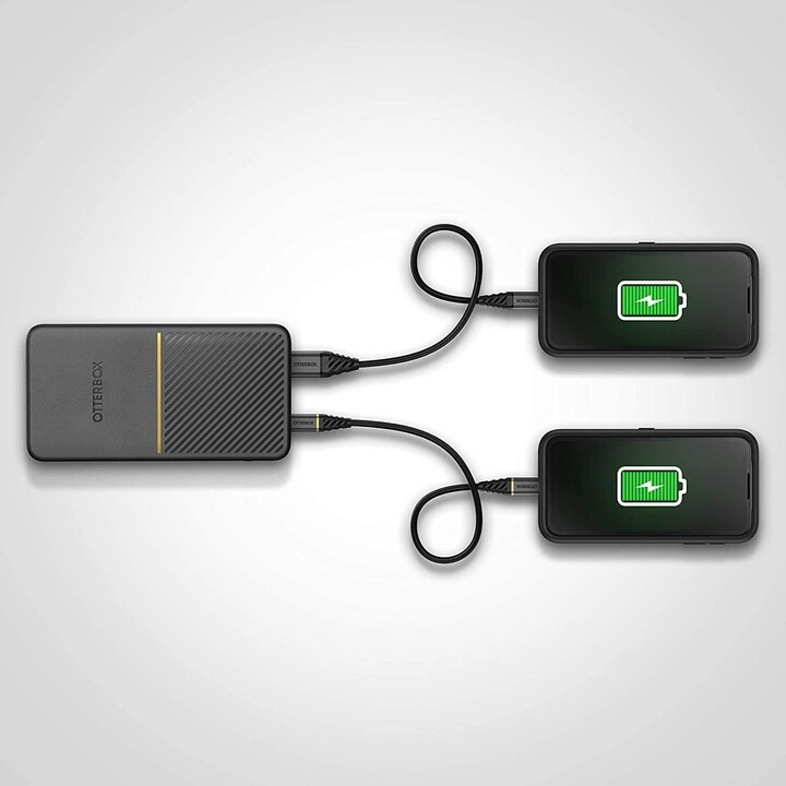 OtterBox Power Bank, Cargador portátil 5,000 mAh usb a c 12w black