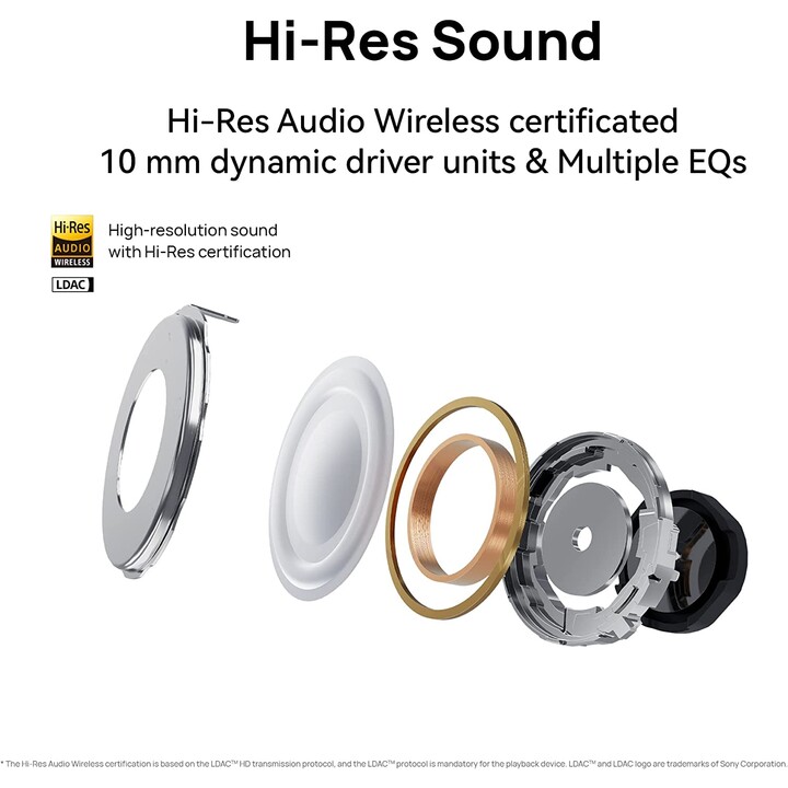Auricolare Bluetooth wireless Huawei Freebuds 5i nero