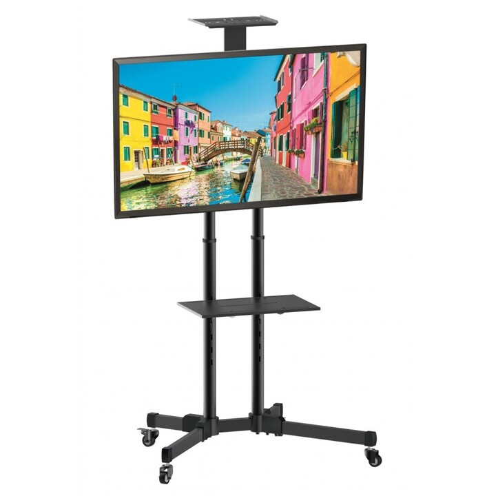 Techly ICA-TR16T soporte para pantalla de señalización 177,8 cm (70") Negro