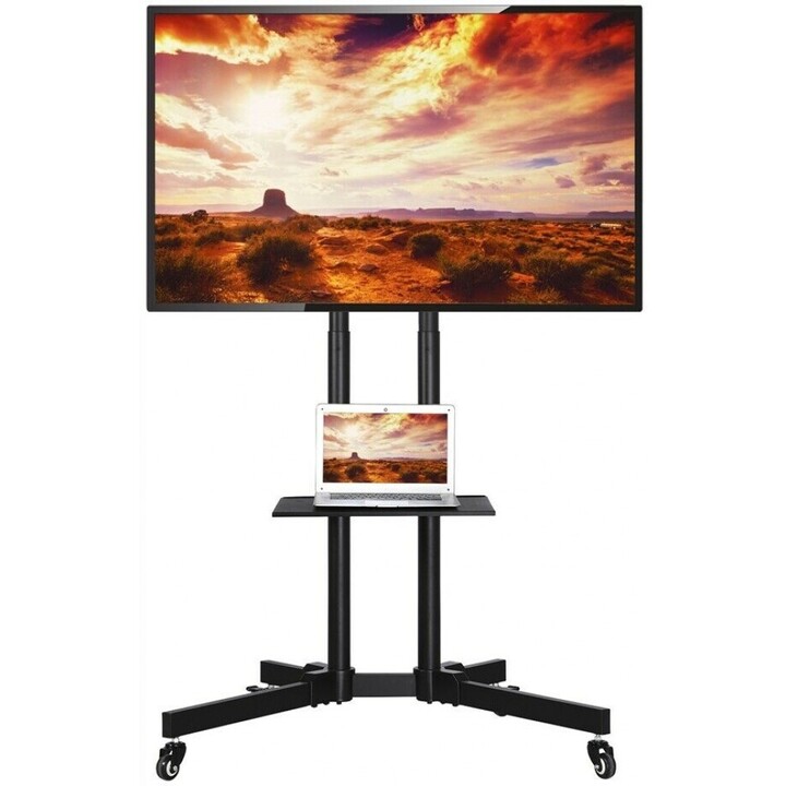 Techly ICA-TR16T soporte para pantalla de señalización 177,8 cm (70") Negro
