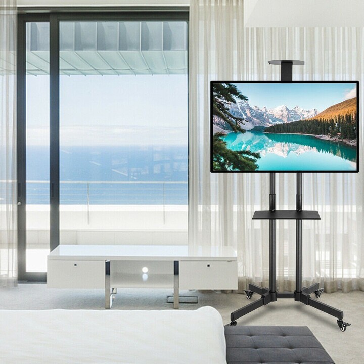 Techly ICA-TR16T soporte para pantalla de señalización 177,8 cm (70") Negro