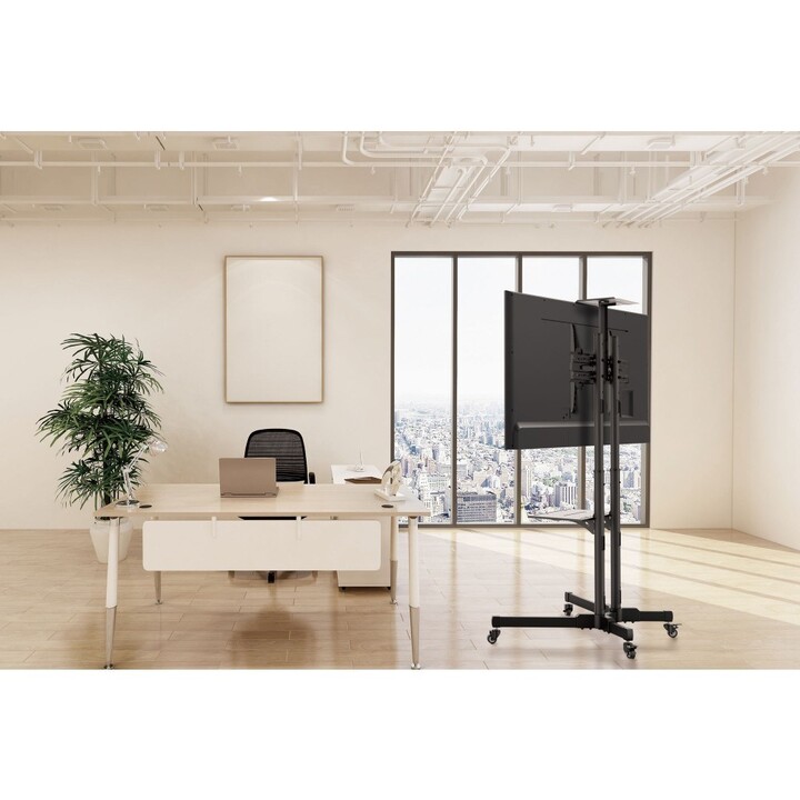 Techly ICA-TR16T soporte para pantalla de señalización 177,8 cm (70") Negro