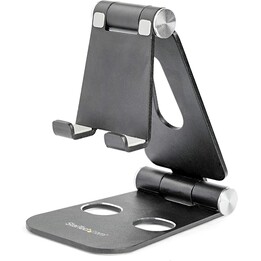 StarTech.com USPTLSTNDB support pour téléphone et tablette, pliable, multi-angle, noir