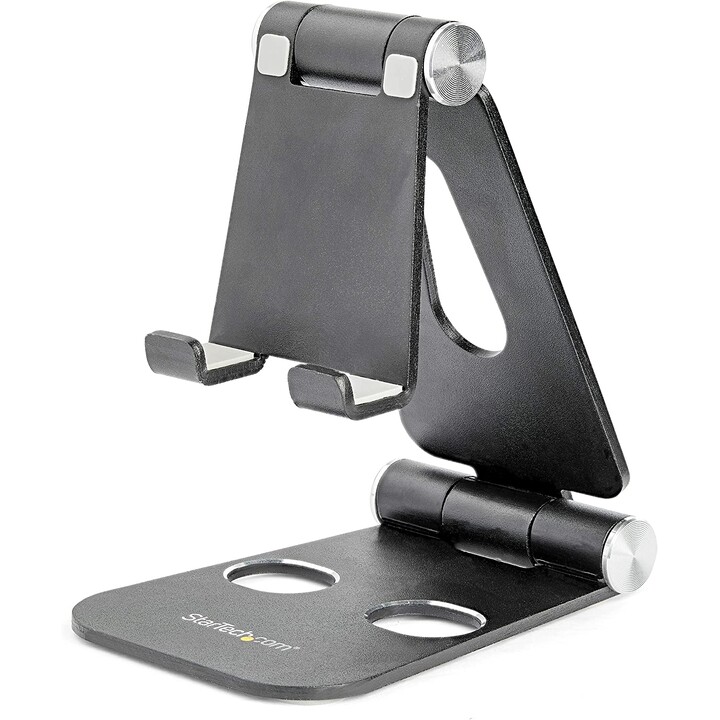 StarTech.com USPTLSTNDB support pour téléphone et tablette, pliable, multi-angle, noir