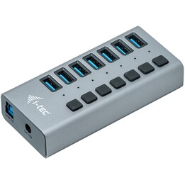 CONCENTRATEURD I-TEC USB 3.0 7 PORTS USB 3.0 ACTIVÉ/DÉSACTIVÉ