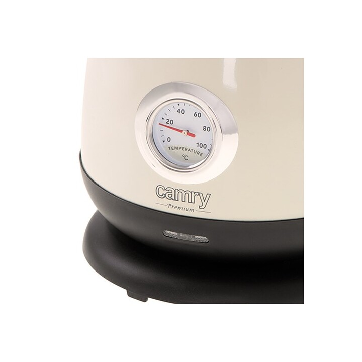 Hervidor eléctrico crema CAMRY CR 1344c