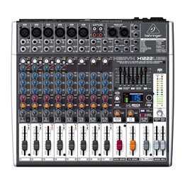 Behringer X1222USB Audio-Mixer 4 Kanäle