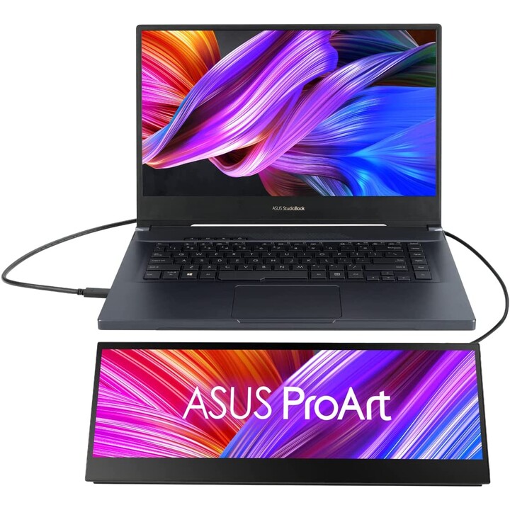Ecrã Asus ProArt Display PA147CDV Creative Tool de 14 polegadas, 32:9, IPS, Full HD