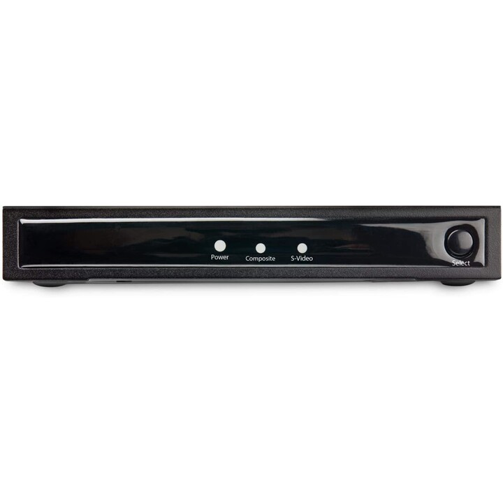 STARTECH VID2HDCON2 conversor composto/S-Video para HDMI com áudio 720p preto