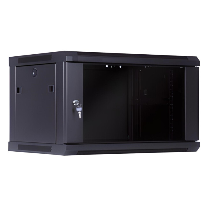 MicroConnect Wandmontierter Rackschrank 19" 4HE 600x450