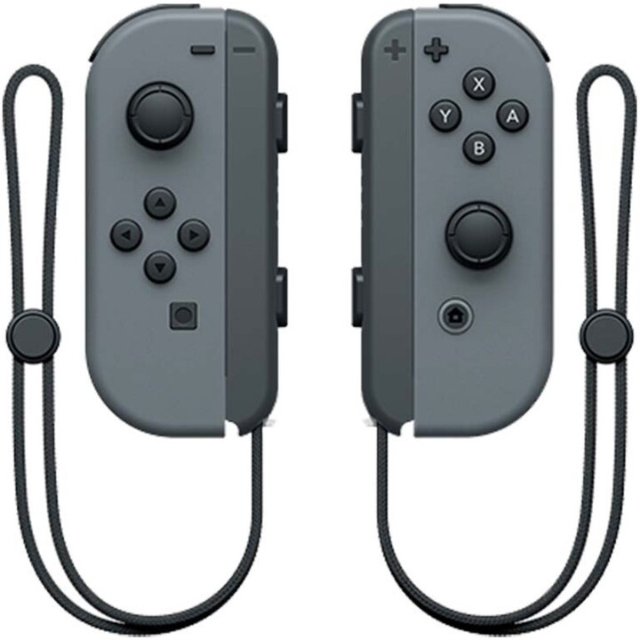 Powergaming Joy-Con Set Left/Right Compatible with Nintendo Switch Grey