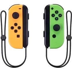 Manette Joy-Con Set Gauche/Droit Nintendo Switch Compatible Jaune Vert