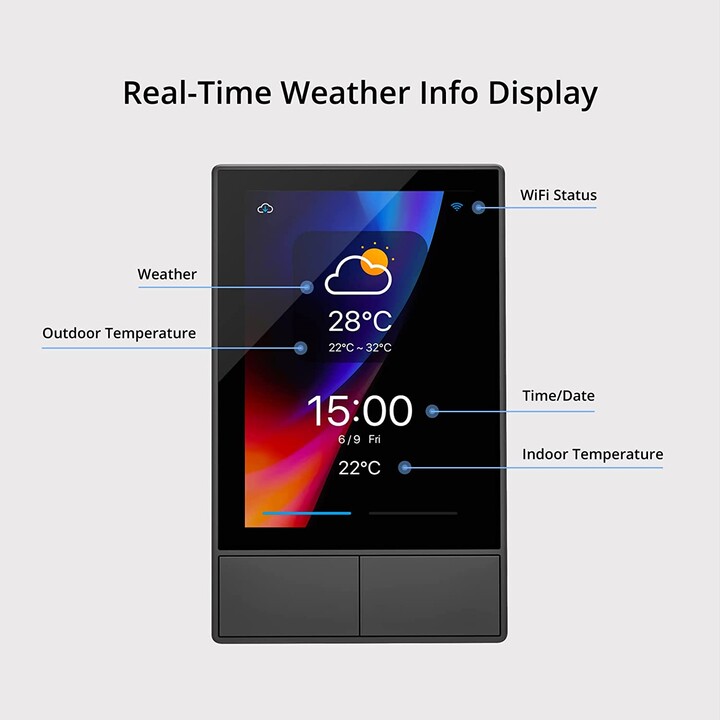 NSPanel Smart Scene Wandschalter – US-Version