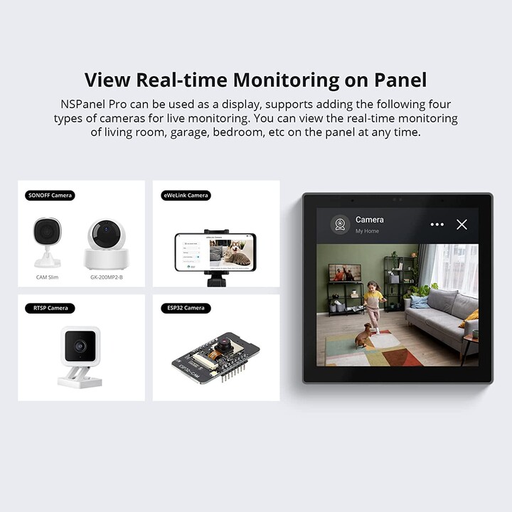 Preorder - NSPanel Pro Smart Home Control Panel - Grey Model