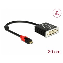 Adaptateur USB Type-Cª mâle DVI femelle (DP Alt Mode) 4K 30 Hz
