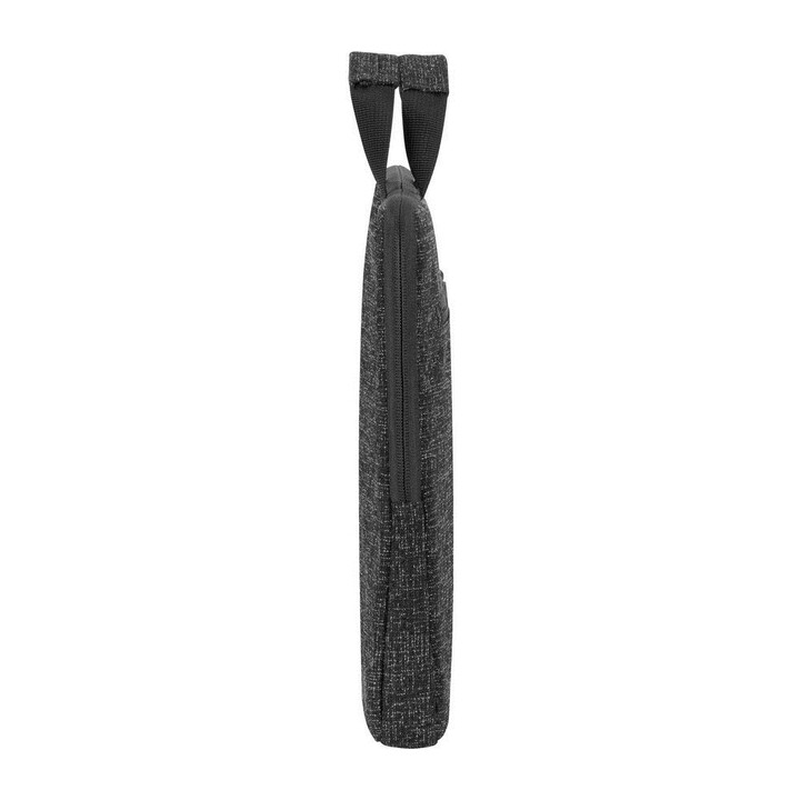 RIVACASE Cartella Anvik porta pc 15.6", nera, con manico, materiale impermeabile, interno felpato, tasca posteriore porta s