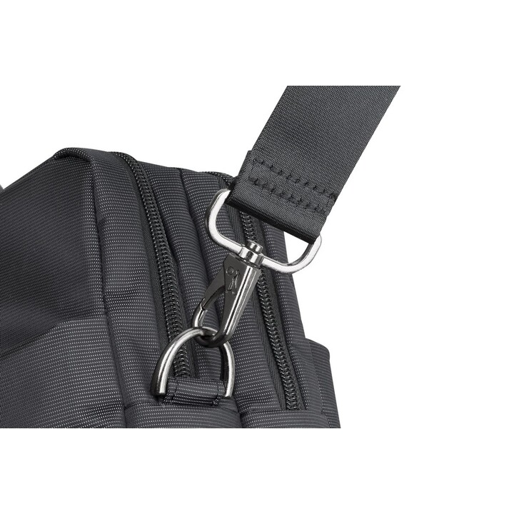 Custodia per laptop Rivacase 8257 43,9 cm (17,3") Custodia rigida protettiva Nera