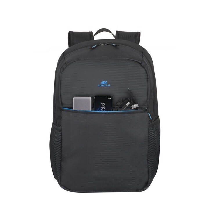 Rivacase Regent 8069 maletines para portátil 43,9 cm (17.3") Mochila Negro, Cian