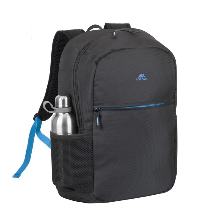 Rivacase Regent 8069 maletines para portátil 43,9 cm (17.3") Mochila Negro, Cian